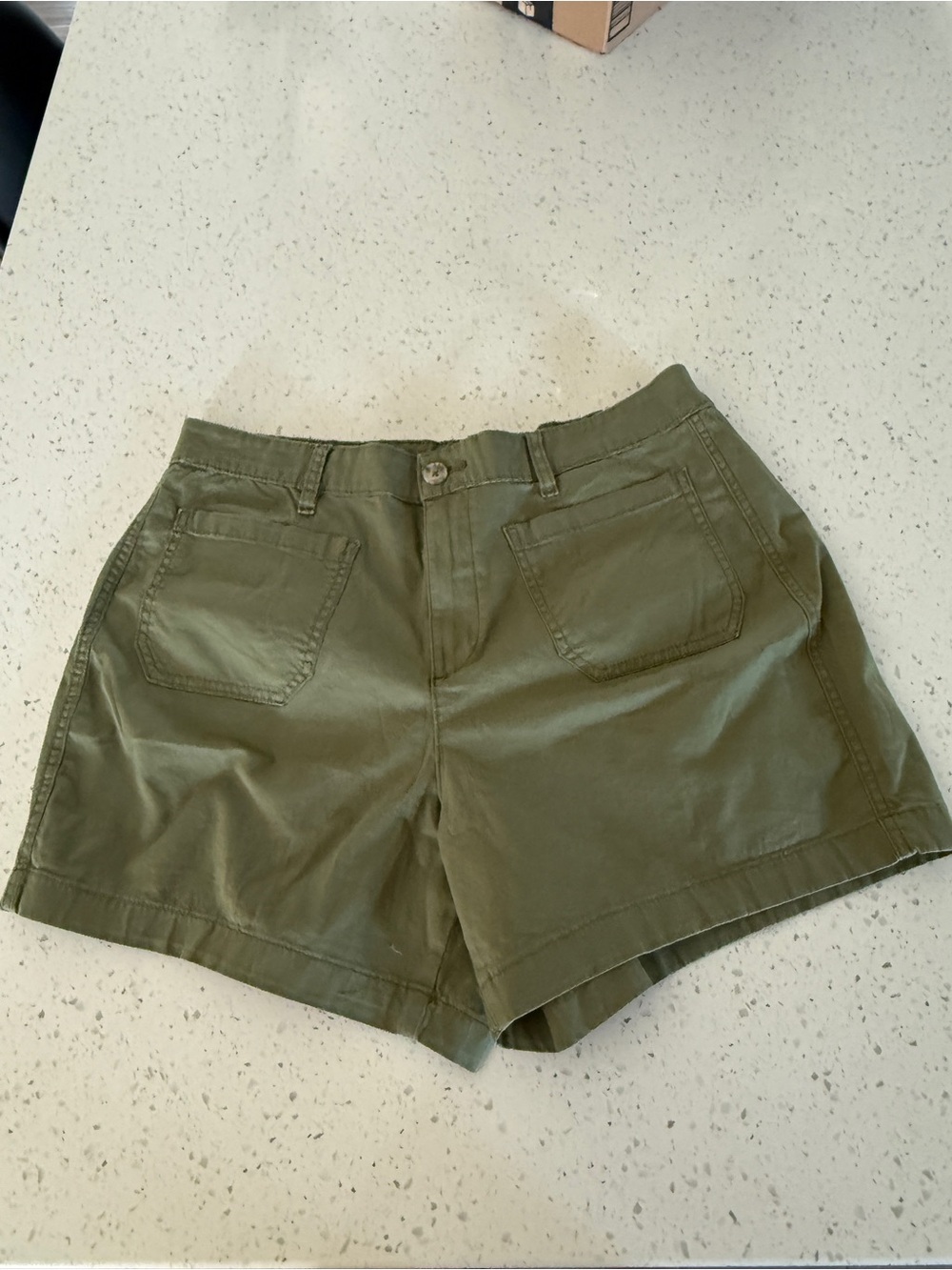 torrid Olive Green Utility Shorts